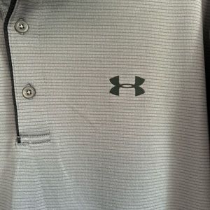 Men’s Grey Under Armour Polo